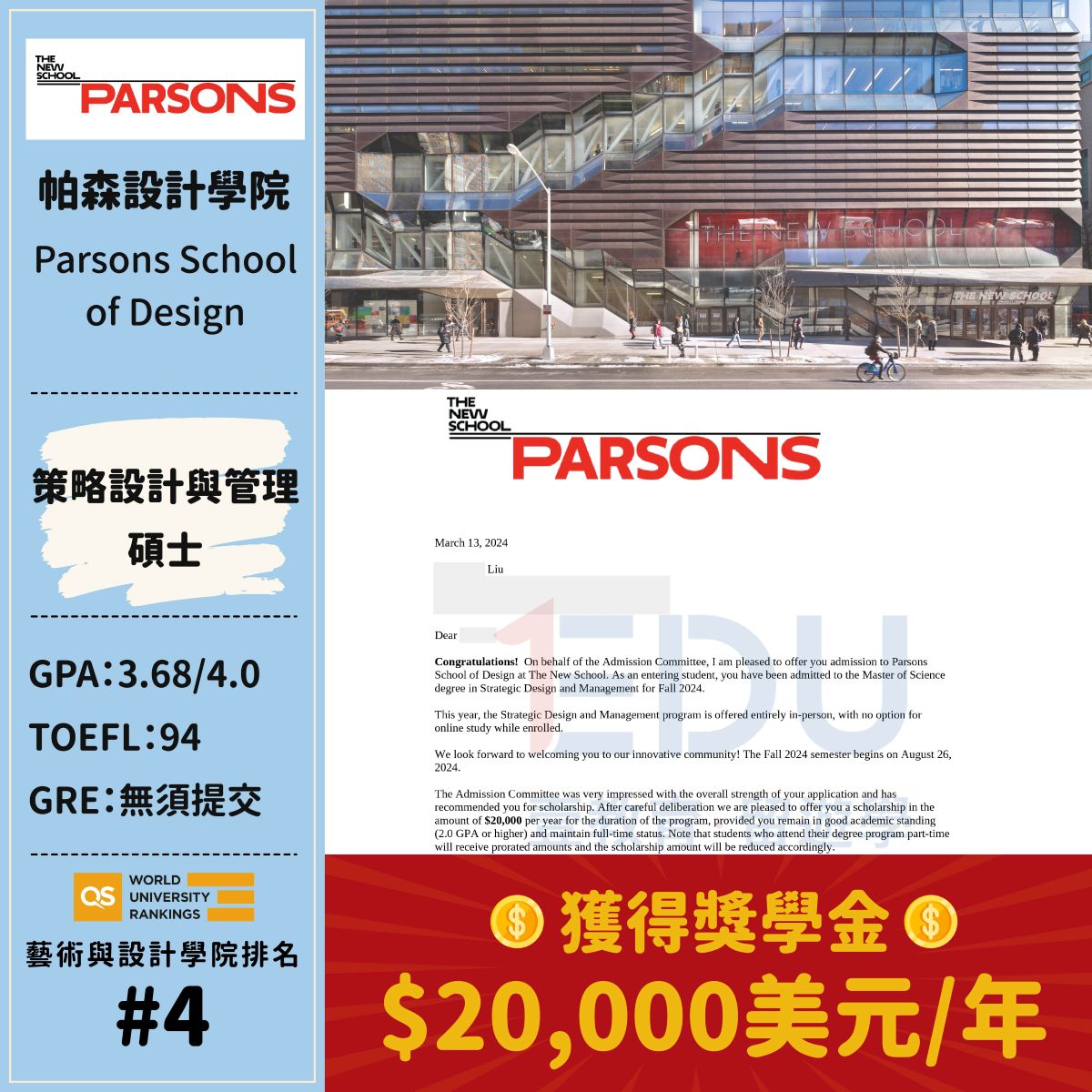 帕森設計學院｜策略設計與管理碩士