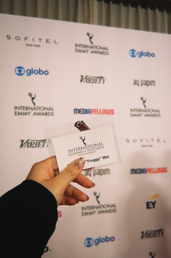 International Emmy Award國際艾美獎工作人員識別證