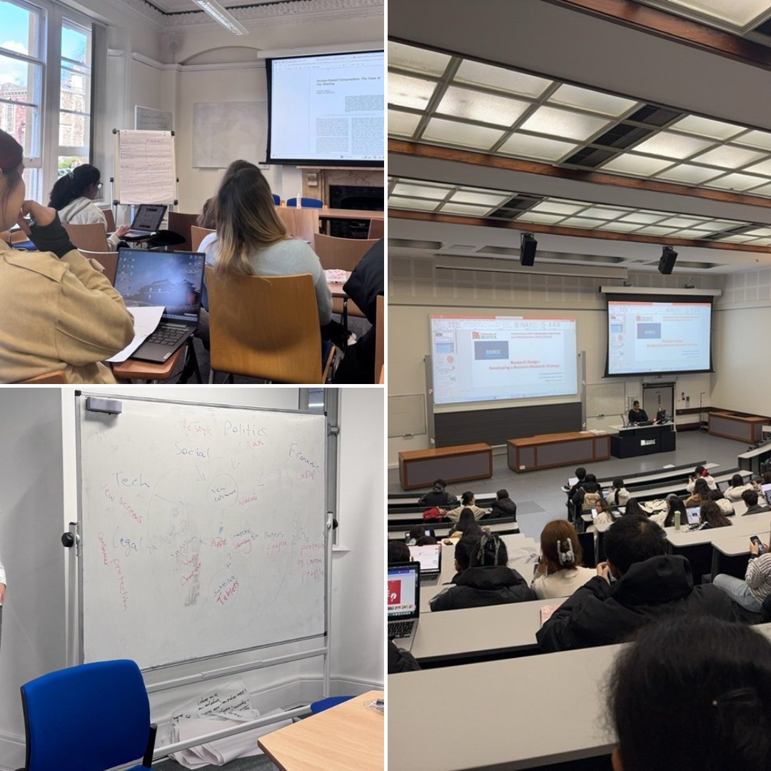 布里斯托大學商學院上課