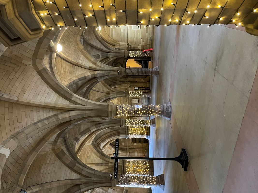 格拉斯哥大學University of Glasgow著名景點中庭迴廊The Cloisters