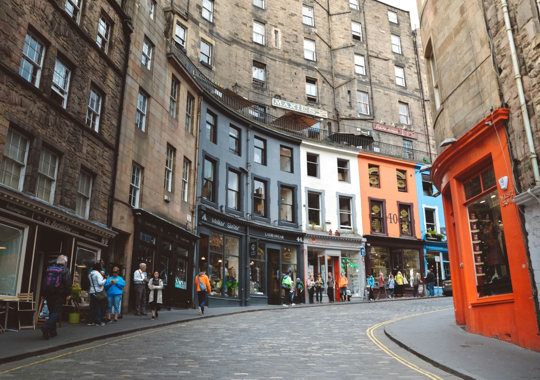 愛丁堡維多利亞街 Victoria Street