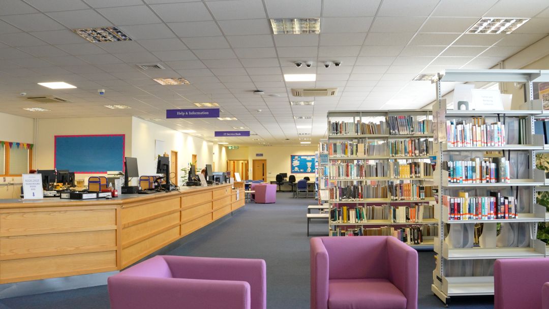 Durham ISC圖書館區域